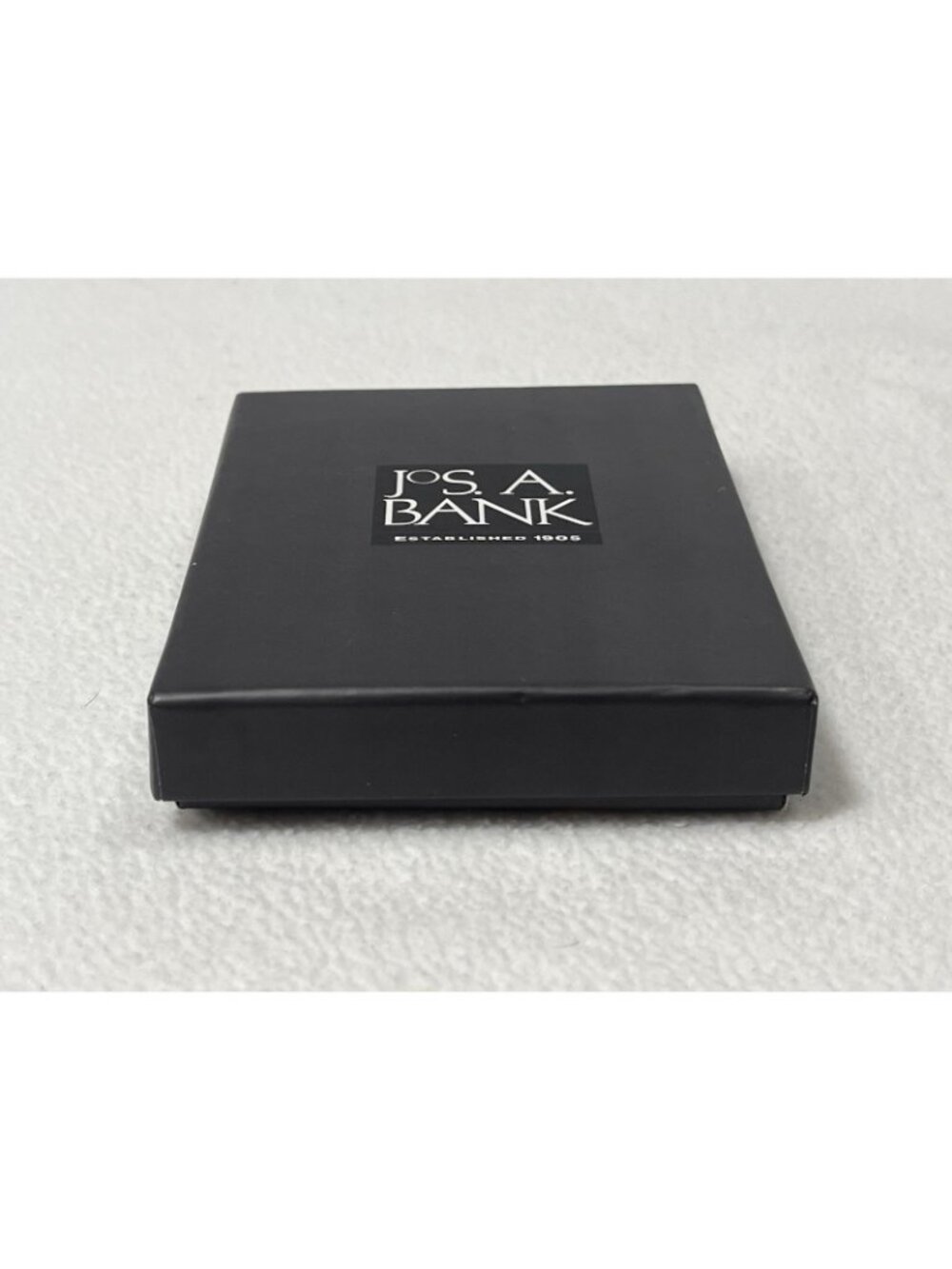 Jos. A. Bank Leather Magnetic Money Clip Black • New with box & tag - Picture 3 of 16